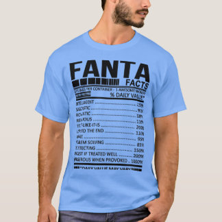 FANTA-voedingsfeiten T-shirt