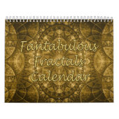 Fantabulous Fractals Calendar Kalender (Hoes)