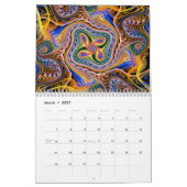 Fantabulous Fractals Calendar Kalender (Mar 2027)