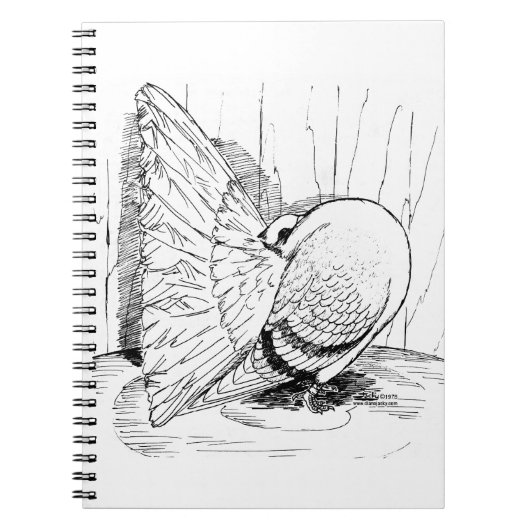 Fantail 1978 Zadel Notitieboek (Voorkant)