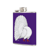 Fantail Pigeon White Heupfles (Links)