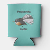 Fantail Piwakawaka Blikjeskoeler (Voorkant)