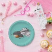 Fantail Piwakawaka Papieren Bordje (Feest)