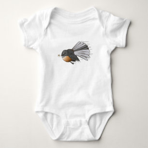 Fantail Piwakawaka Romper