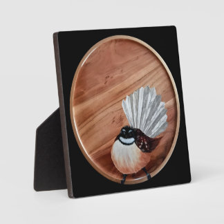 Fantail Schilderen op Hout Print Fotoplaat