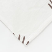 fantail sq geen achtergrond fleece deken (Hoek)