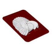 Fantail: wit magneet (Rechterzijde)