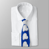 Fantail: wit stropdas (Gebonden)