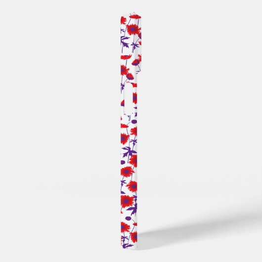 Fantair vochtige papaver, witte draagtas Case-Mate iPhone case (Achterkant / Rechts)