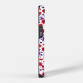 Fantair vochtige papaver, witte draagtas iPhone hoesje (Rechterkant)