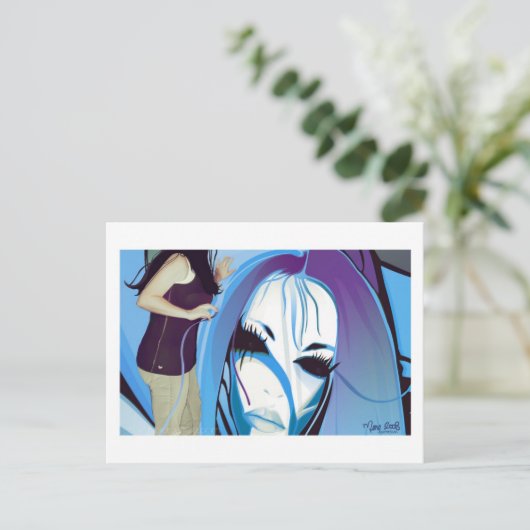 Fantaseer Briefkaart (Staand voorkant)