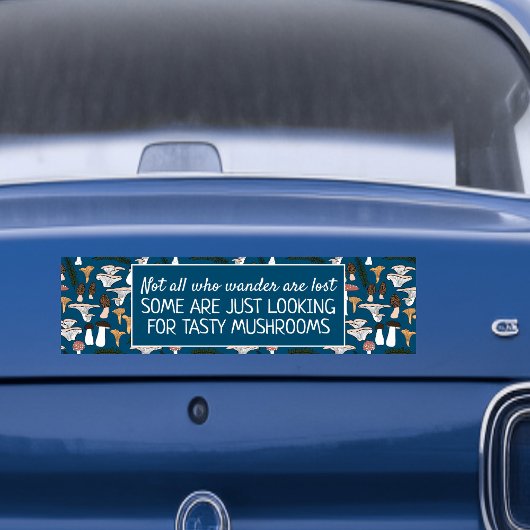Fantasemmer Hunter Fun Fungi Fungi Bumpersticker