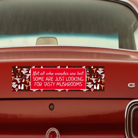 Fantasemmer Hunter Fun Fungi Fungi Bumpersticker