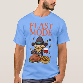 Fantasemodus Happy Thanksgiving aan Turkije Gratef T-shirt