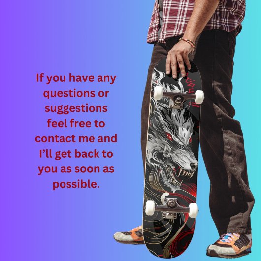 Fantasevlek Persoonlijk Skateboard