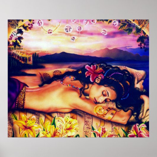 Fantasia (Ariadne) door Lisa Iris Poster (Voorkant)