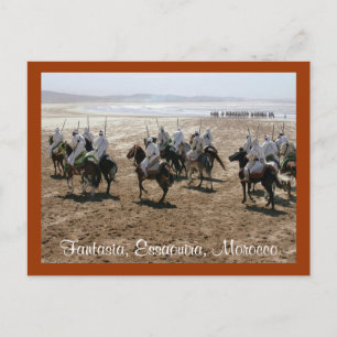 Fantasia, Essaouira, Marokko Briefkaart