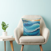 Fantasia Waters Zeegezicht Kussen (Stoel)