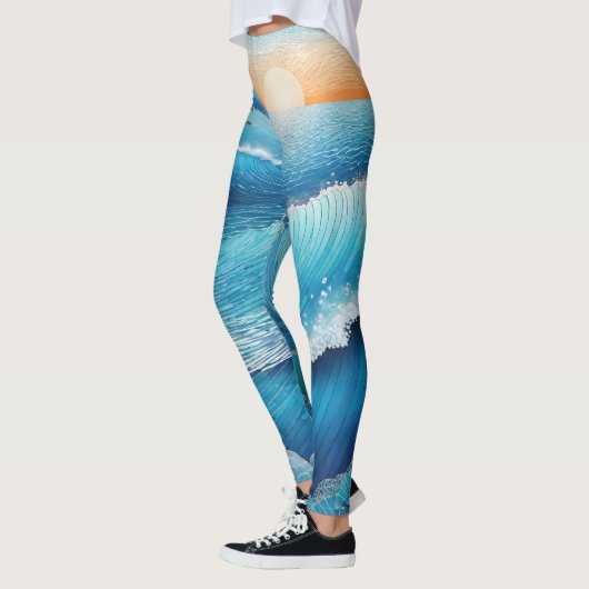 Fantasia Waters Zeegezicht Leggings (Links)