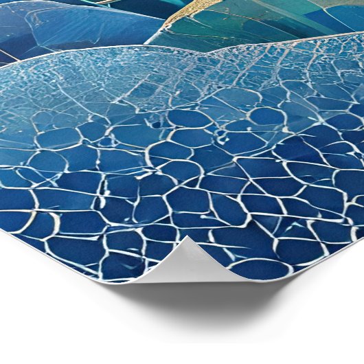 Fantasia Waters Zeegezicht Poster (Hoek)