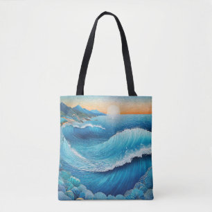 Fantasia Waters Zeegezicht Tote Bag