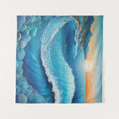 Fantasia Waters Zeegezicht Wandkleed (Voorkant (horizontaal))