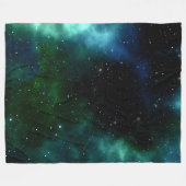 FANTASIE ACHTERGROND FLEECE DEKEN (Voorkant (Horizontaal))