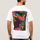 Fantasie Anime Manga Faito ファイト Tshirt Custom (Achterkant)