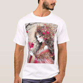 Fantasie Anime Manga Meisje Mizuki Tshirt Custom
