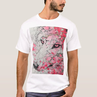 Fantasie Anime Manga Wolfe Ōkami Tshirt Custom