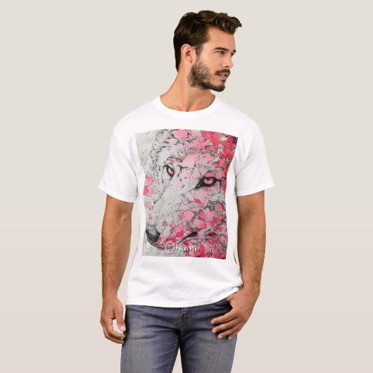 Fantasie Anime Manga Wolfe Ōkami Tshirt Custom (Voorkant volledig)