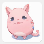 Fantasie Anime Sticker (Voorkant)