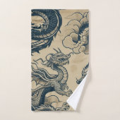 Fantasie Antieke Draken Bad Handdoek (Handdoek)
