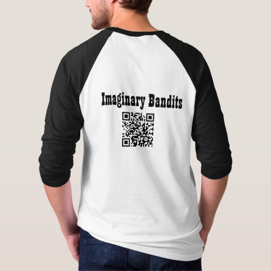 Fantasie bandieten - #CucumberBandit QR T-shirt (Achterkant)