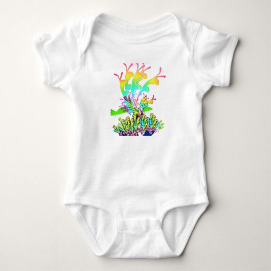 Fantasie Bloemen  Romper (Voorkant)
