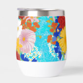Fantasie bloemgeïsoleerde Tumbler (Rechts)