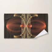 Fantasie Bouw Glanzende Abstracte Fractal Art Bad Handdoek (Handdoek)