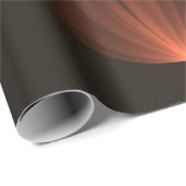 Fantasie Bouw Glanzende Abstracte Fractal Art Cadeaupapier (Rol Hoek)