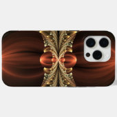 Fantasie Bouw Glanzende Abstracte Fractal Art Case-Mate iPhone Case (Achterkant (horizontaal))