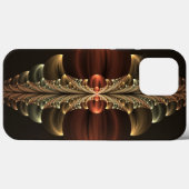 Fantasie Bouw Glanzende Abstracte Fractal Art Case-Mate iPhone Case (Achterkant (horizontaal))