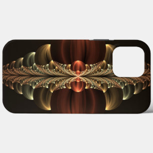 Fantasie Bouw Glanzende Abstracte Fractal Art Case-Mate iPhone Case