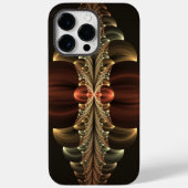 Fantasie Bouw Glanzende Abstracte Fractal Art Case-Mate iPhone Case (Achterkant)