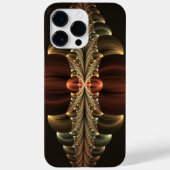 Fantasie Bouw Glanzende Abstracte Fractal Art Case-Mate iPhone Case (Achterkant)