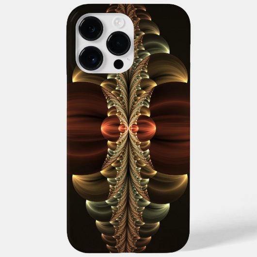 Fantasie Bouw Glanzende Abstracte Fractal Art Case-Mate iPhone Case (Achterkant)