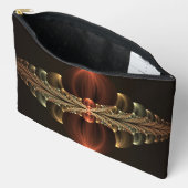 Fantasie Bouw Glanzende Abstracte Fractal Art Etui (Open)