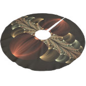 Fantasie Bouw Glanzende Abstracte Fractal Art Kerstboom Rok (Gekanteld)