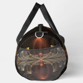 Fantasie Bouw Glanzende Abstracte Fractal Art Plunjezak (Rechts)