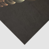 Fantasie Bouw Glanzende Abstracte Fractal Art Tissuepapier (Detail)