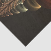 Fantasie Bouw Glanzende Abstracte Fractal Art Tissuepapier (Detail)