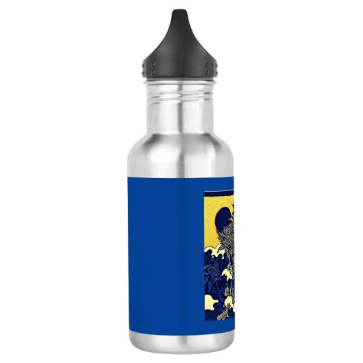 Fantasie Demonen - Woodcut 3 Waterfles (Links)